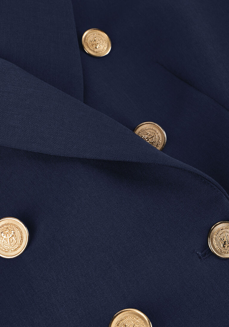 ACCESS blauwe access blazer double-breasted blazer with buttons
