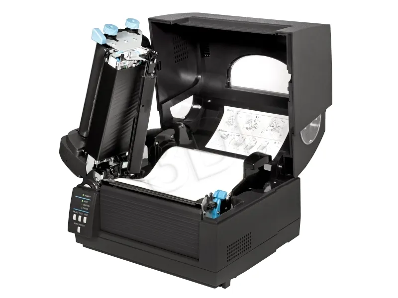 Citizen CL-S6621 - Etiketprinter - direkte termisk/termisk overførsel - Rulle (17,8 cm) - 203 dpi - op til 150 mm/sek. - USB 2.0, seriel - skærer - sort