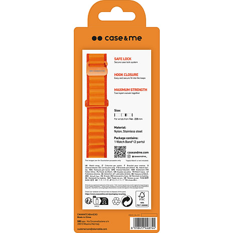 Case & Me WATCH URREM&ampnbsp; 42/44/45/49 EXTR ORANGE