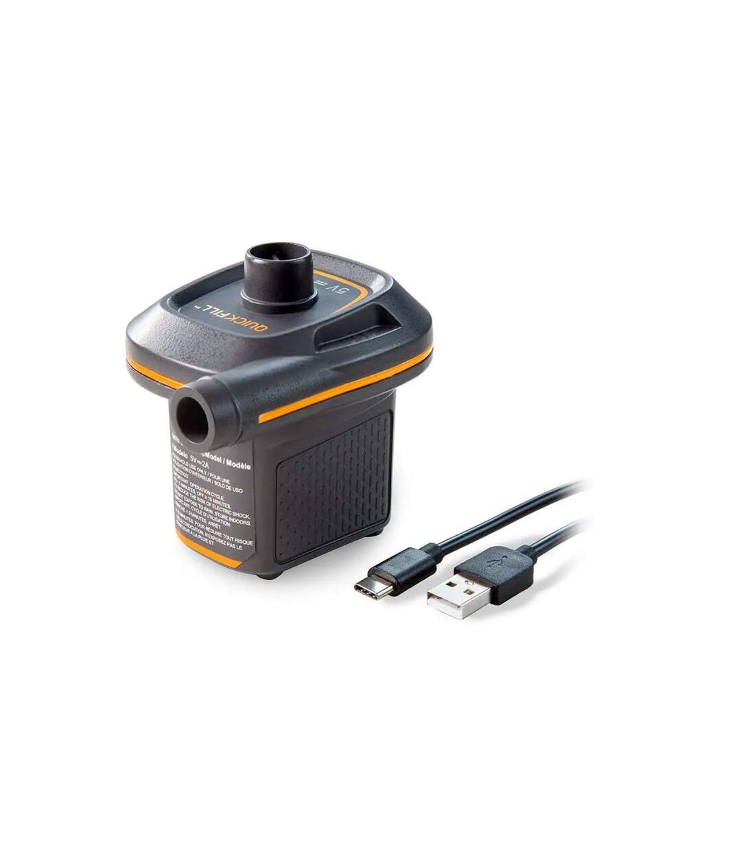 Gonfleur Électrique Port USB de type A Gris