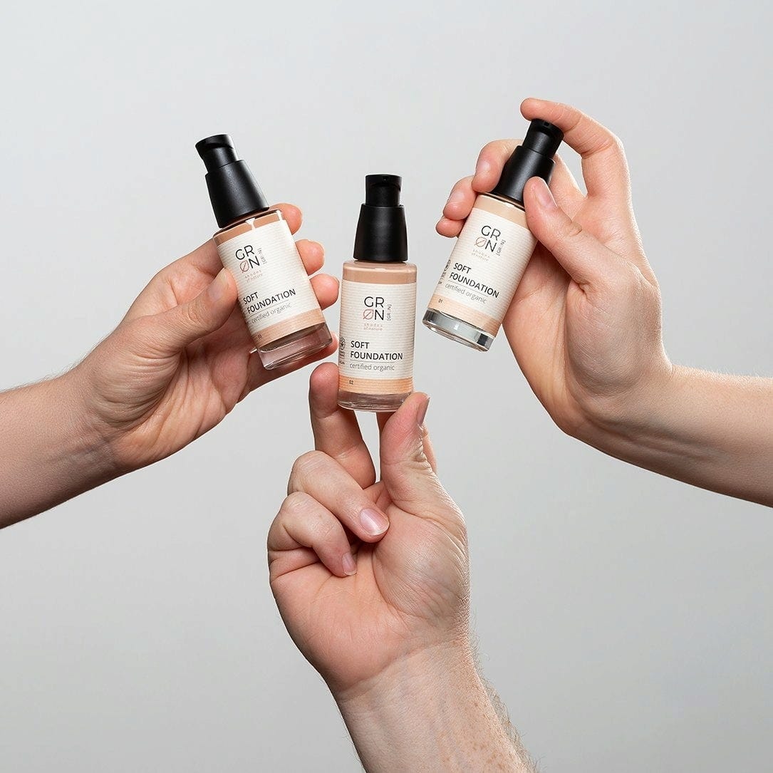 GRN [GRÜN]   Soft Foundation, 02 (30 ml)