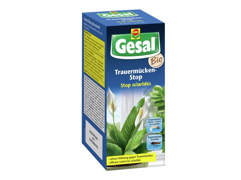 Gesal Pflanzenschutz Trauermücken-Stop 50 ml Konzentrat für Trauermückenlarven