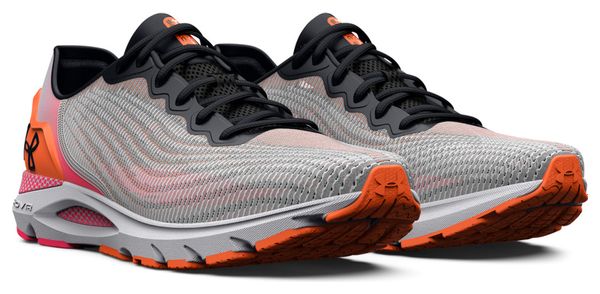 Chaussures de Running Femme Under Armour HOVR Sonic 6 Breeze Blanc Rose Orange