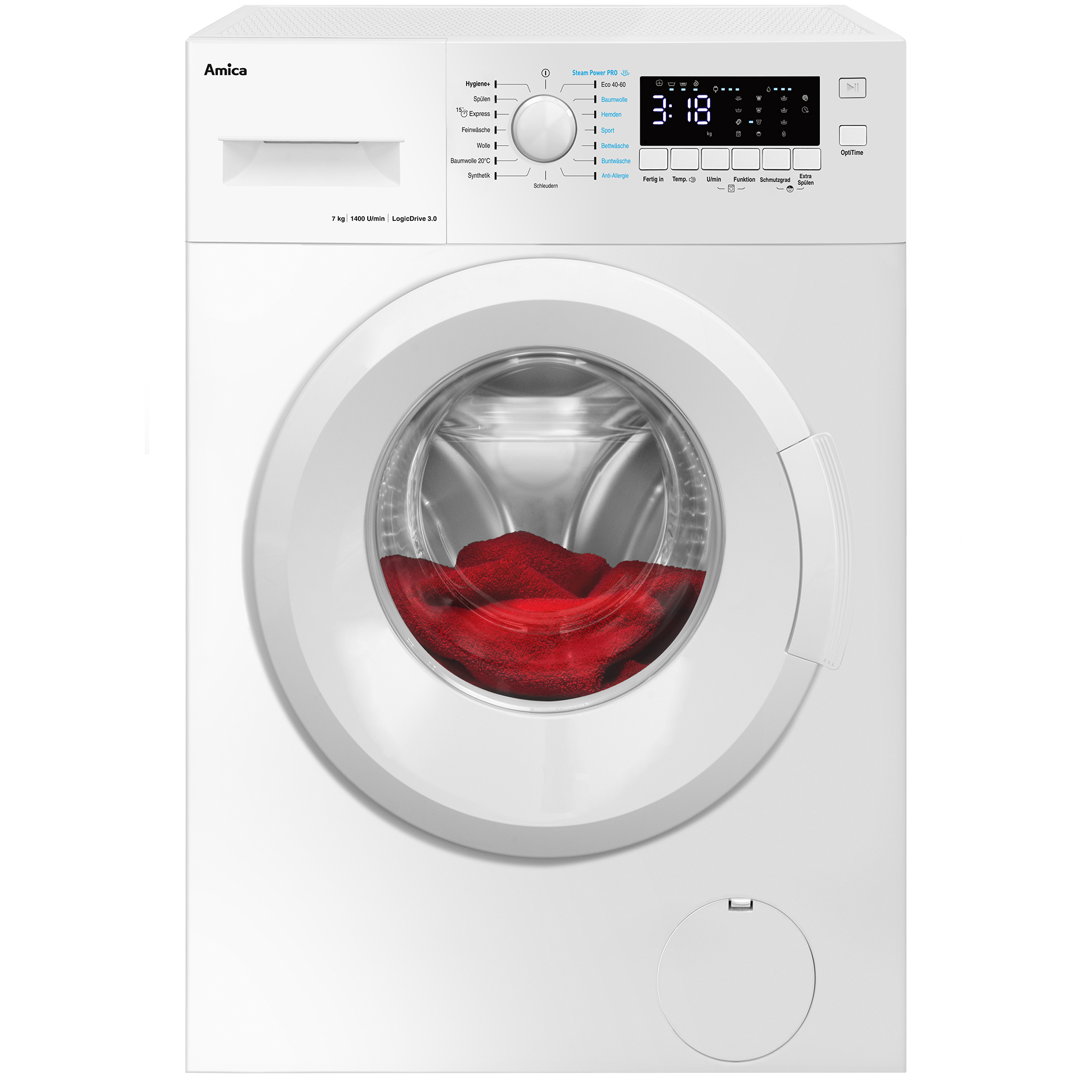 AMICA Waschmaschine WA 474 600 - weiß - 7 kg - A