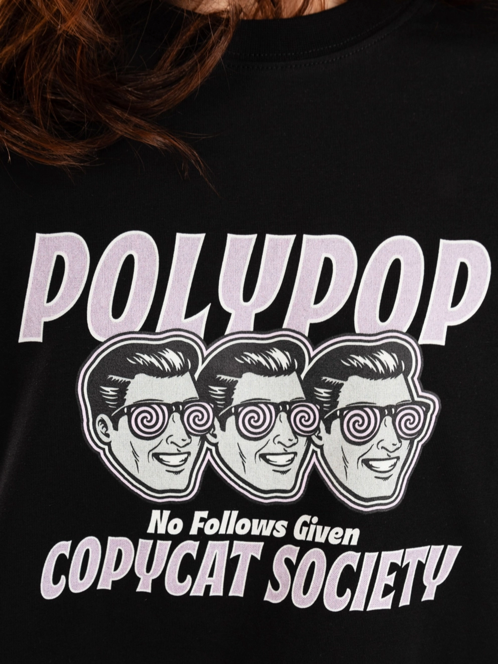 Polypop Copycat Society T-Shirt black