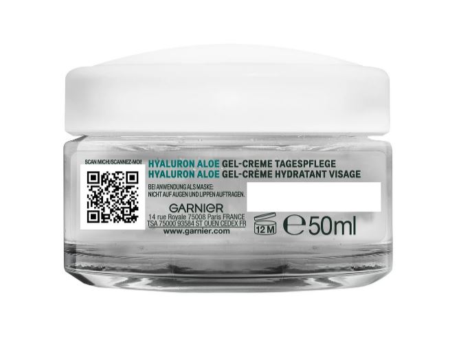 GARNIER SkinActive Hyaluron Gel-cream Gel Creme Aloe 50 ml