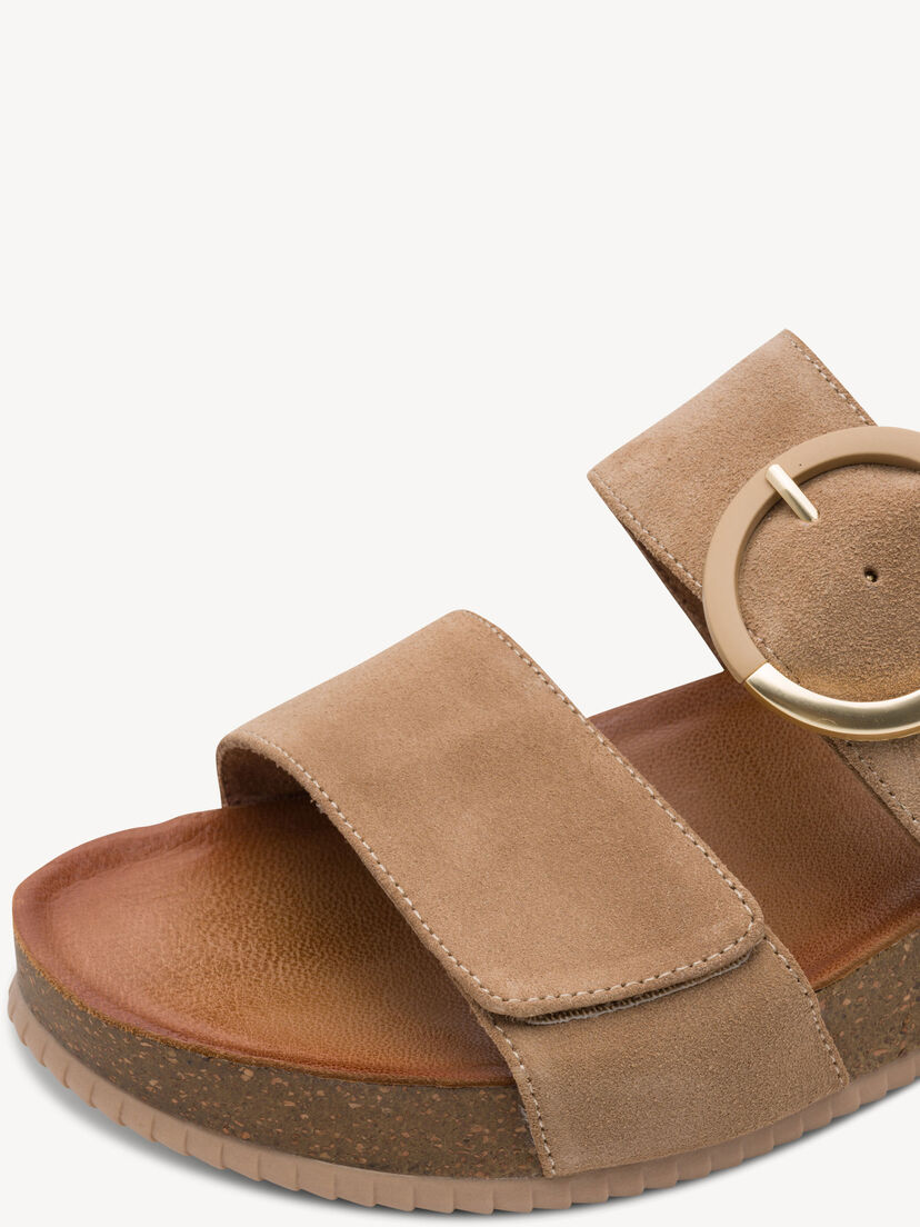 Leren Slipper - bruin