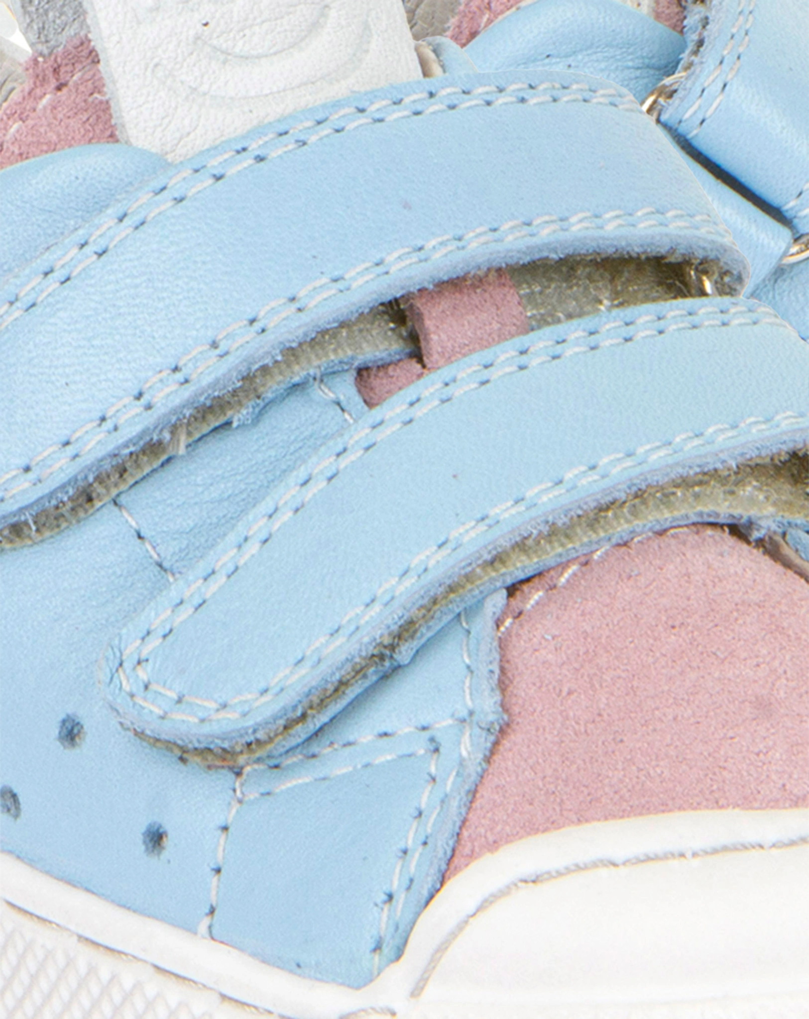 Halbschuhe ROSARIO VELCRO in light blue