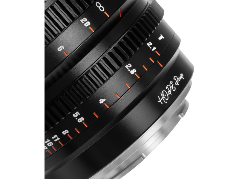 7Artisans Festbrennweite 10mm T/2.1 – Canon RF Kompaktes, leichtes Objektiv für Kameras mit Super35-Sensoren