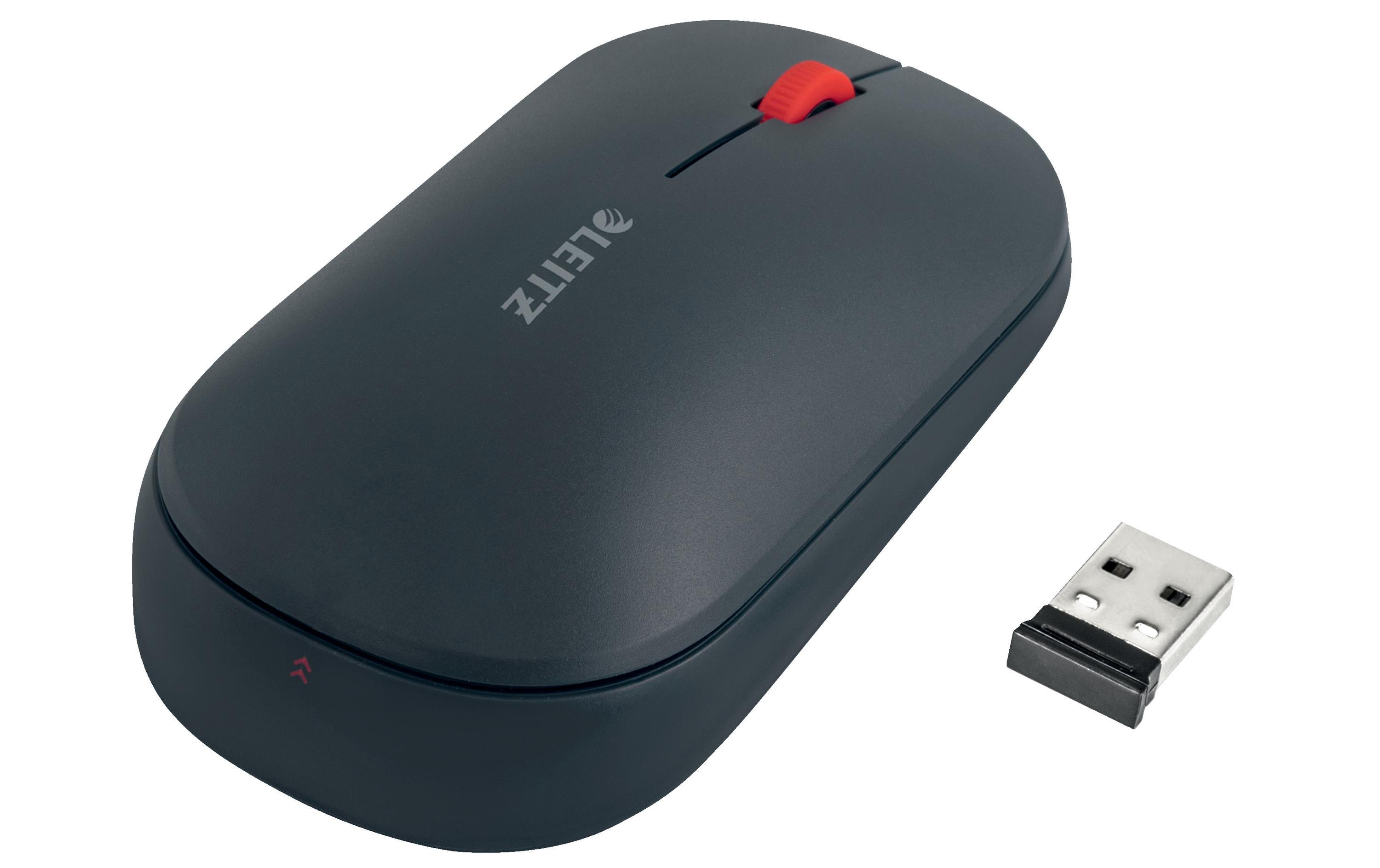 Maus Cosy Kabellose SamtgrauDual Kabellose Computermaus