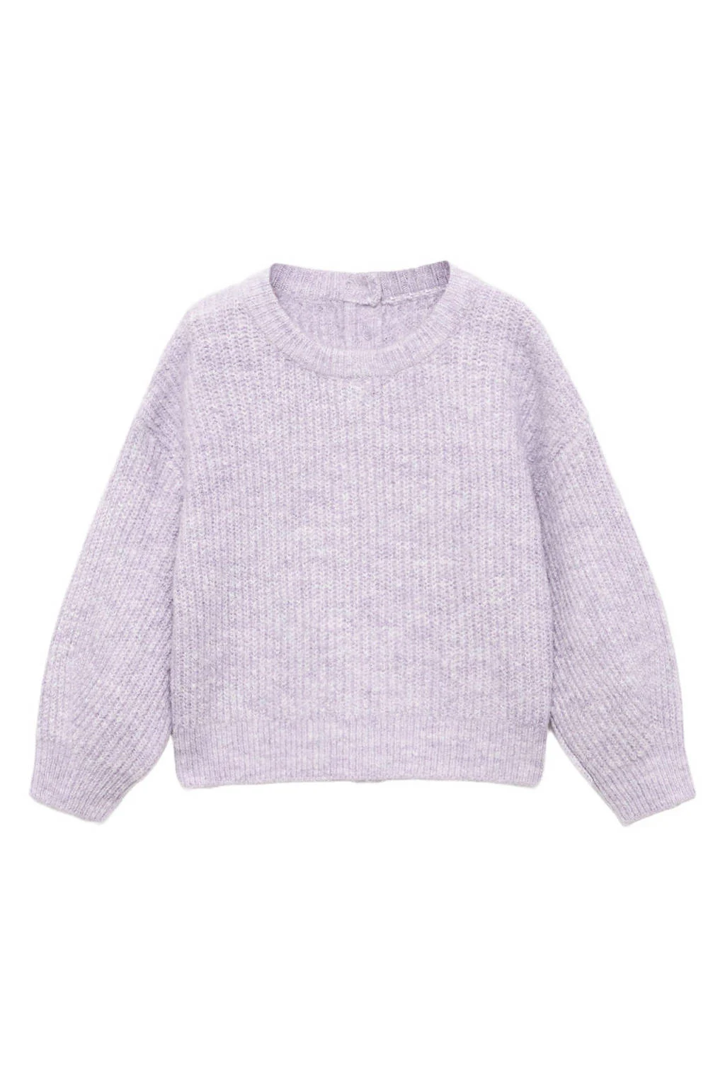 Mango Kids trui lila gebreid