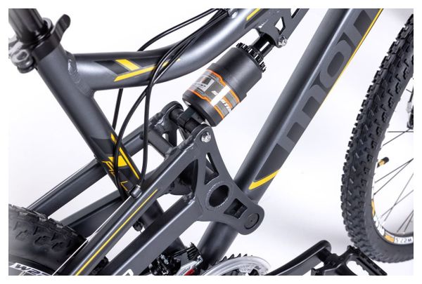 Moma Bikes  Vélo VTT  EQX 27 5 - 5.0   Aluminium  SHIMANO 24V  Freins a Disque  Double Suspension