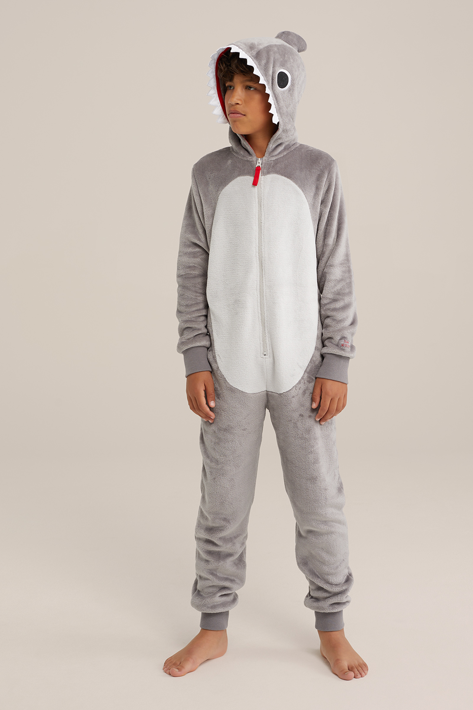 Jongens onesie WE Fashion Grijs