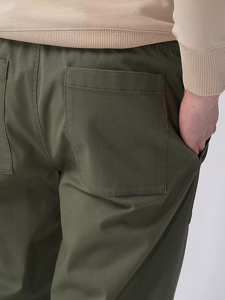 CALVIN KLEIN JEANS Hose Regular Fit olive