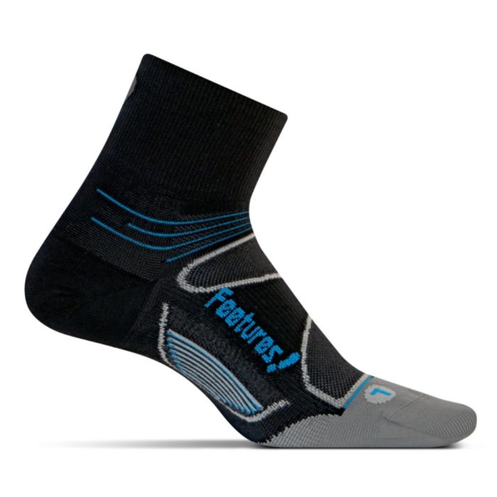 Feetures Unisex Strømper Elite iWick Quarter Socks