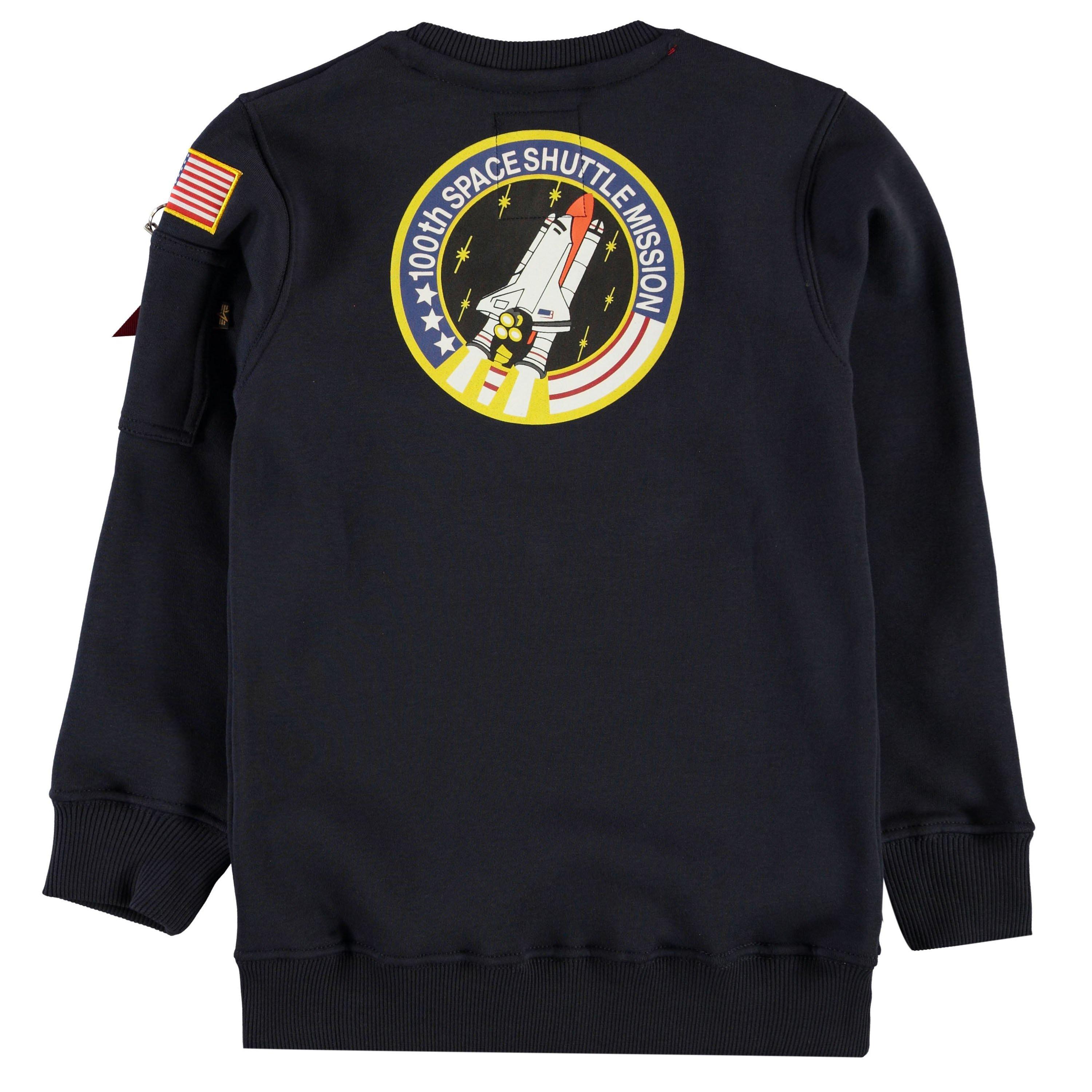 Alpha Industries Alpha NASA Badge Crew Neck Sweater