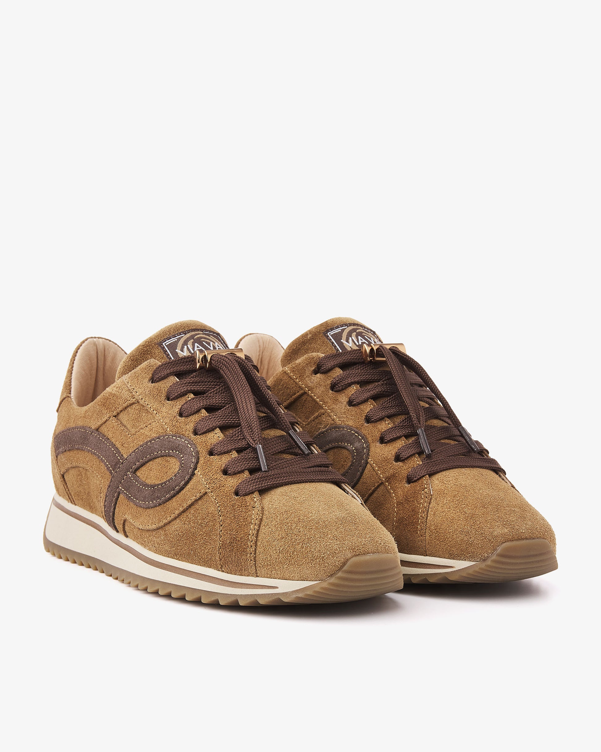 VIA VAI khaki dames sneakers Mikki Eve