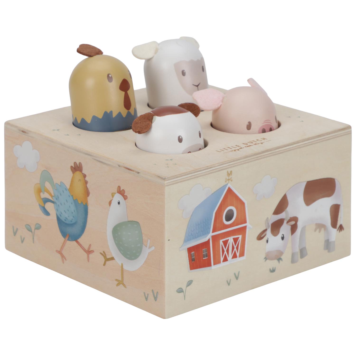 Little Dutch pop-up speelgoed Little Farm multi