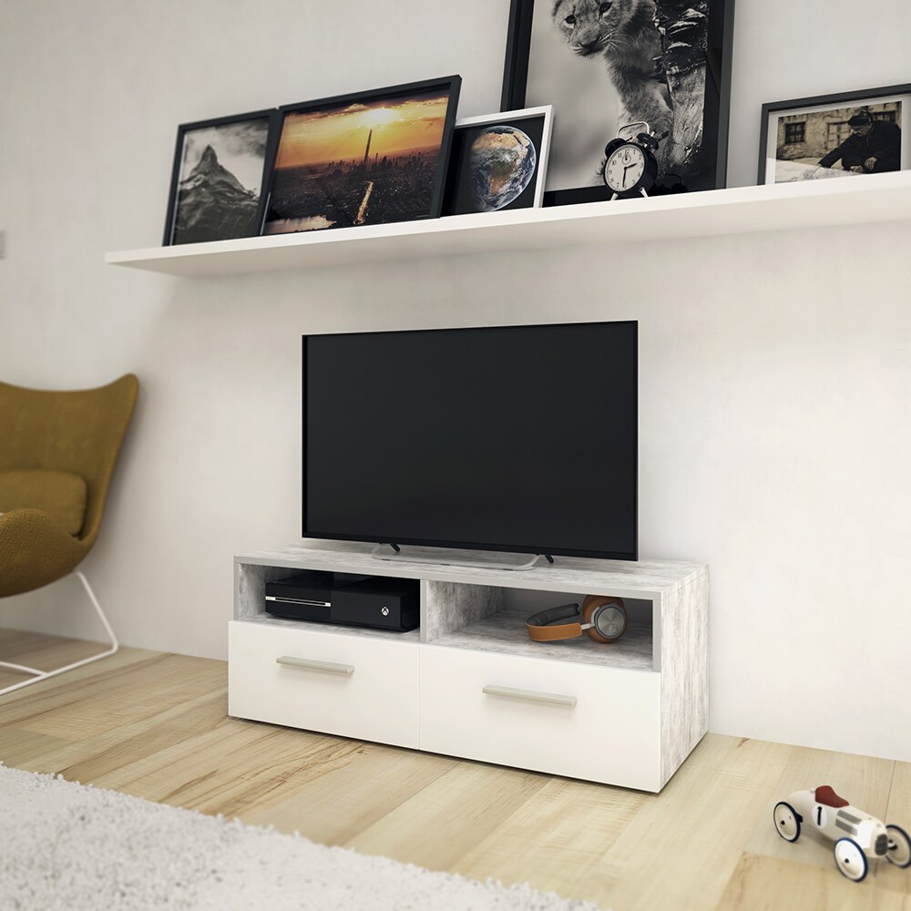 Vicco Lowboard Diego Fernsehschrank Sideboard TV FernsehtischBeton