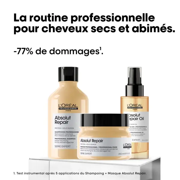 L'Oréal Professionnel Serie Expert Absolut Repair Trio conjunto para cabelos danificados