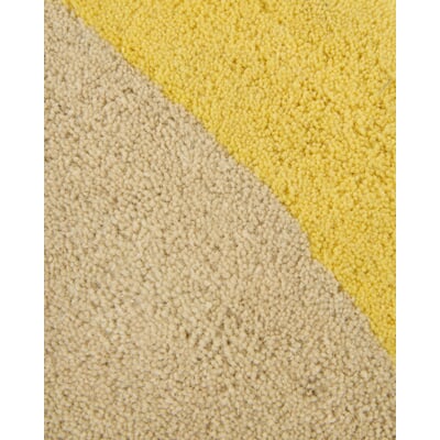 Teppich Eclipse, Beige-Gelb, Ø 120 cm