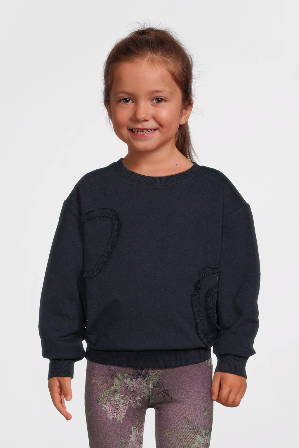 NAME IT sweater NMFNALA donkerblauw