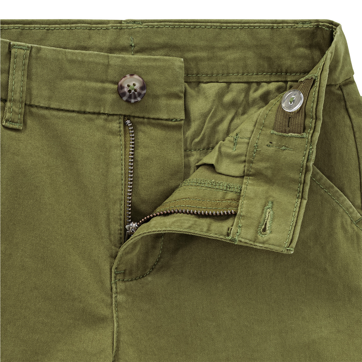 Jonas Nielsen Jungen Bermuda-Shorts in Unifarben helloliv
