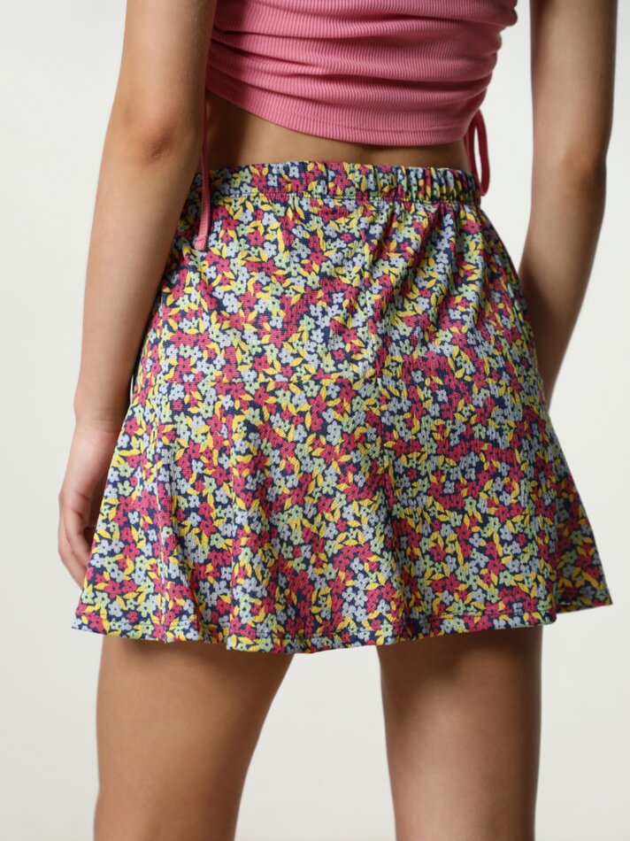 Saia curta estampada - Estampa