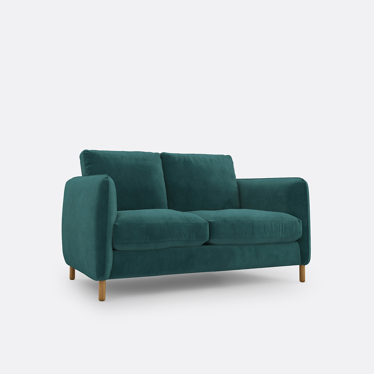 LA REDOUTE INTERIEURS<br>Sofá conversível em veludo, 2 lugares, Loméo