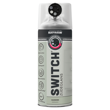 Rust-Oleum Switch spuitlak zijdeglans saliegroen 400 ml