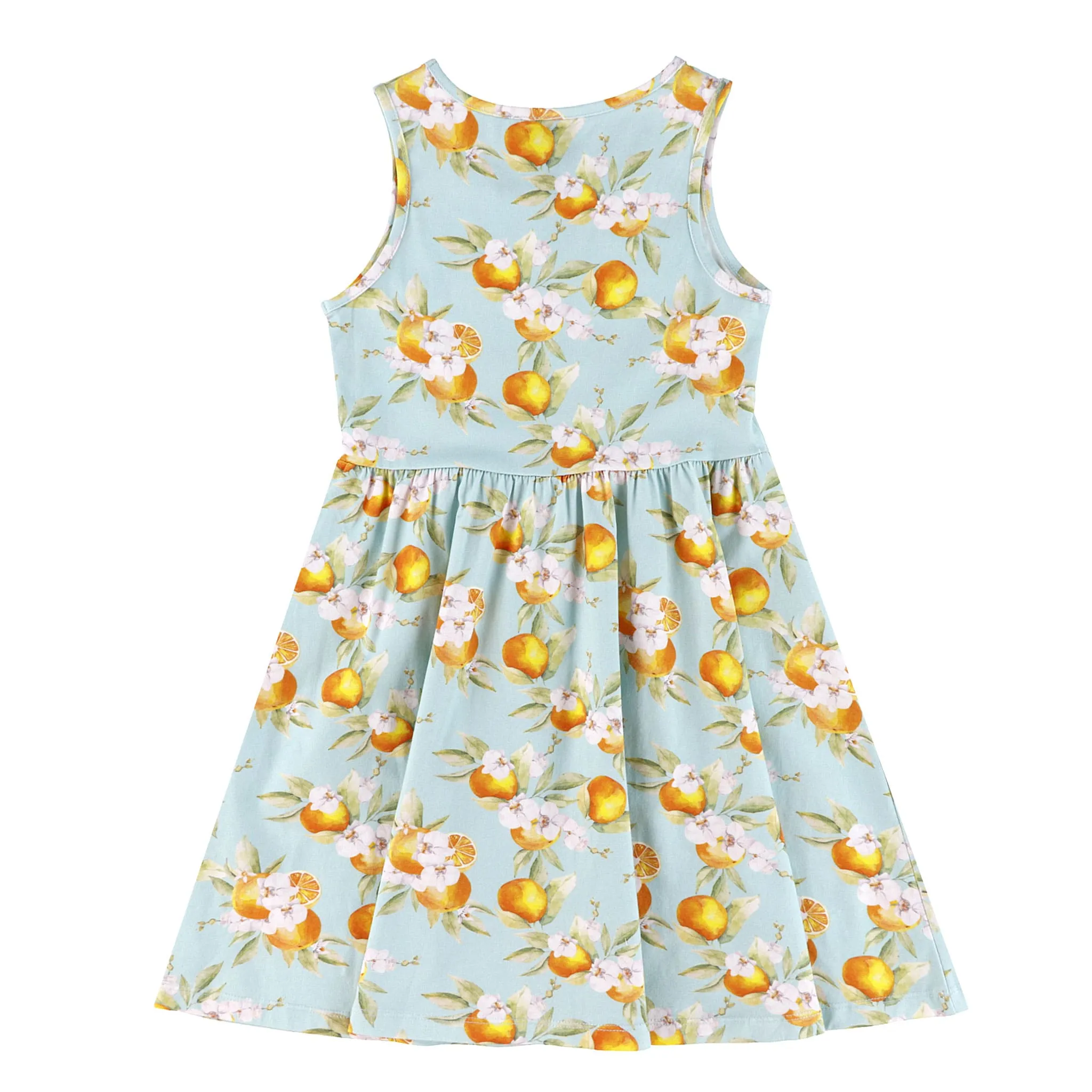 Chat Botté Robe Jardin d'Agrumes 2-8ans