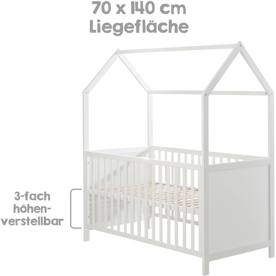 roba Hausbett 70 x 140 cm taupe