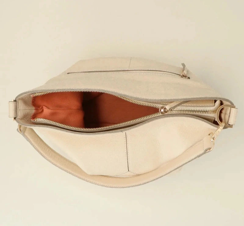 LouLou Essentiels Sabine Hobo Schoudertas Beige