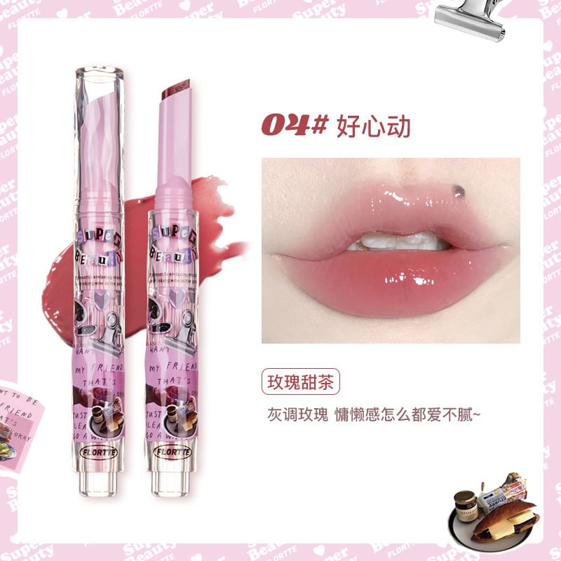FLORTTE - Hartvormige lippenstift - 3 kleuren (4-6)