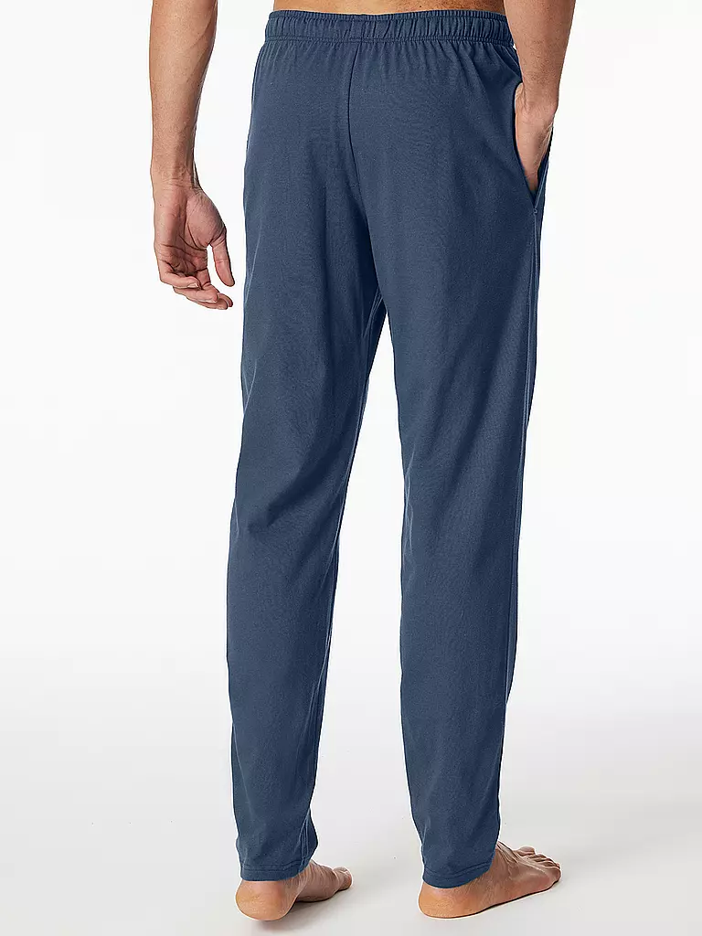 SCHIESSER Pyjama Hose MIX + RELAX blau