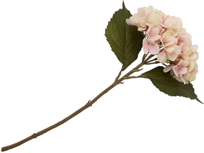 Hortensia stilkblomst 47 cm lys rosa