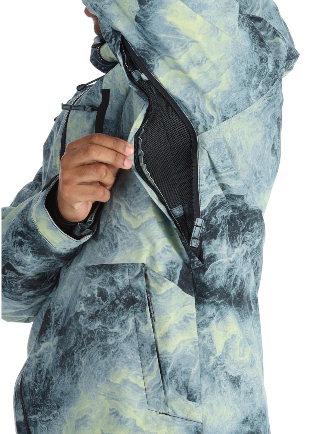 Mission Printed ski-jas heren
