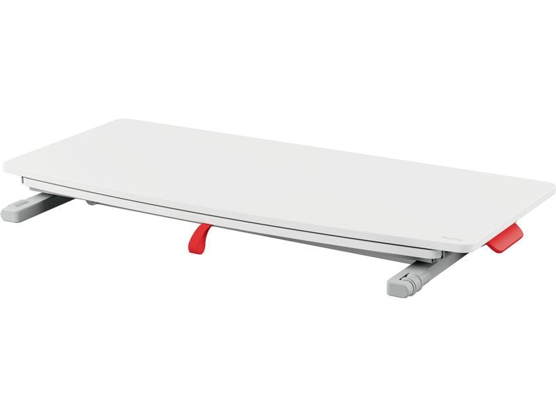 Leitz Ergo Cosy Höhenverstellbarer Schreibtischaufsatz Leitz Ergo Cosy Höhenverstellbarer Sitz-/Steh-Schreibtischaufsatz mit ausziehbarer Tastaturablage