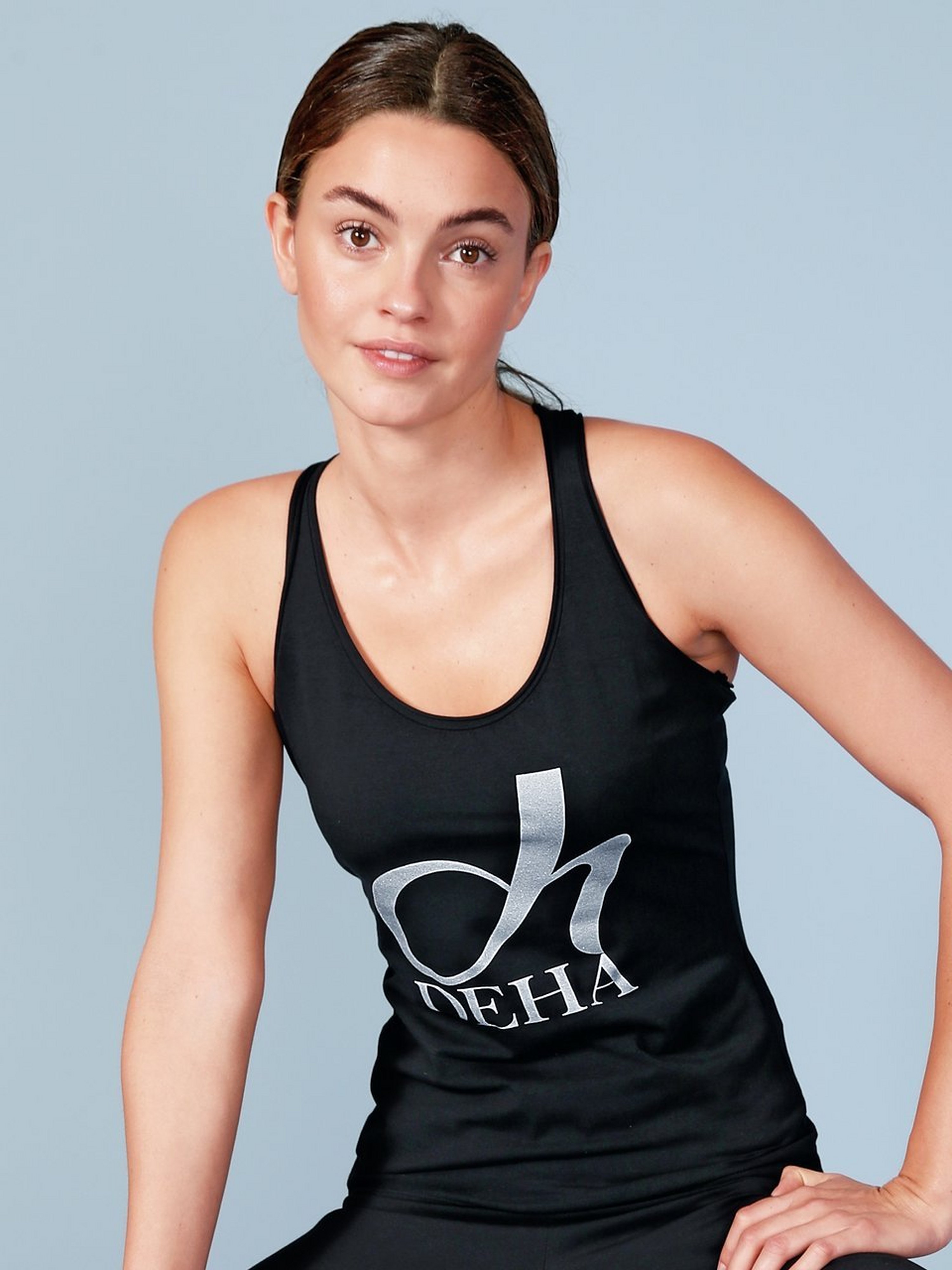 Tanktop mit Rollkanten
