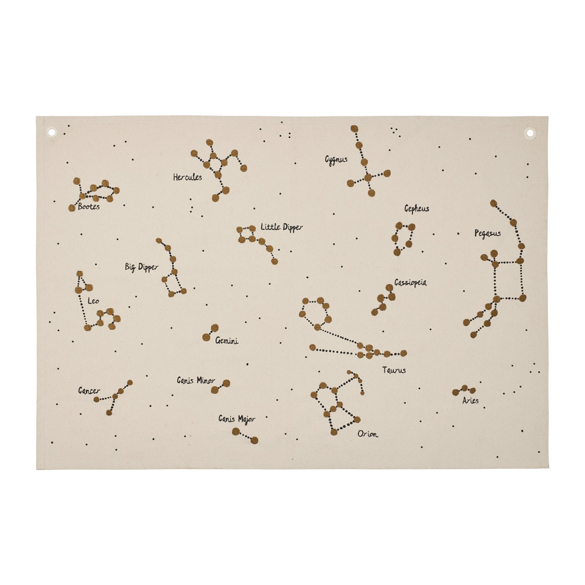 Ferm Living Constellation Wandkleed - Undyed