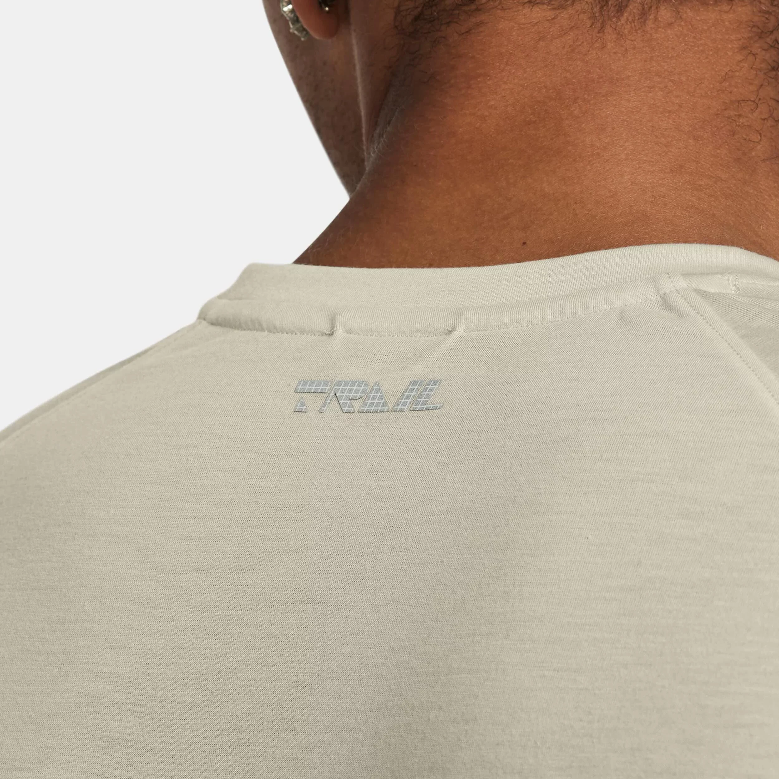 Under Armour Run Trail Maillot De Course Hommes - Crème
