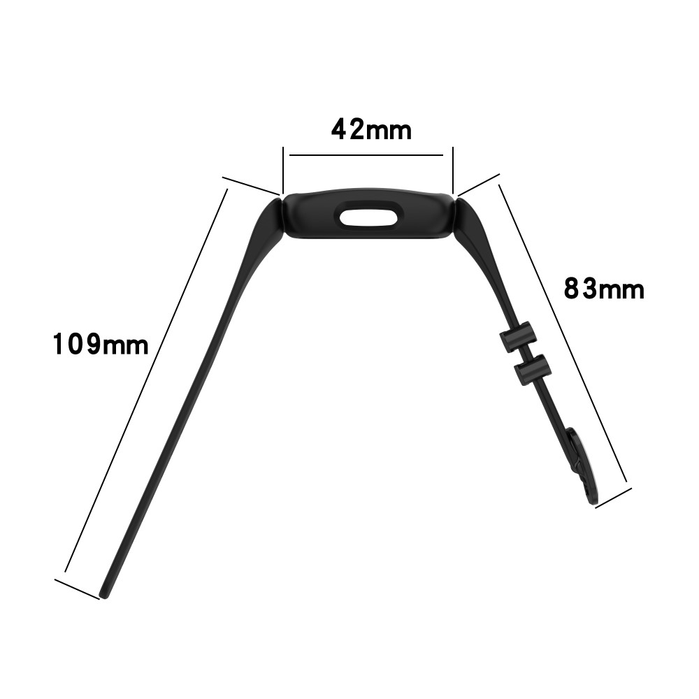 (Gr. XS) Fitbit Ace 3 / Inspire 2 / Inspire HR / Inspire Gummi Armband mit Dornschliesse (Gelenkumfang 130-200 mm) - Grün
