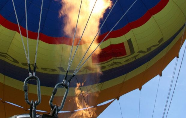 Ballonfahrt in Wil als Geschenkidee