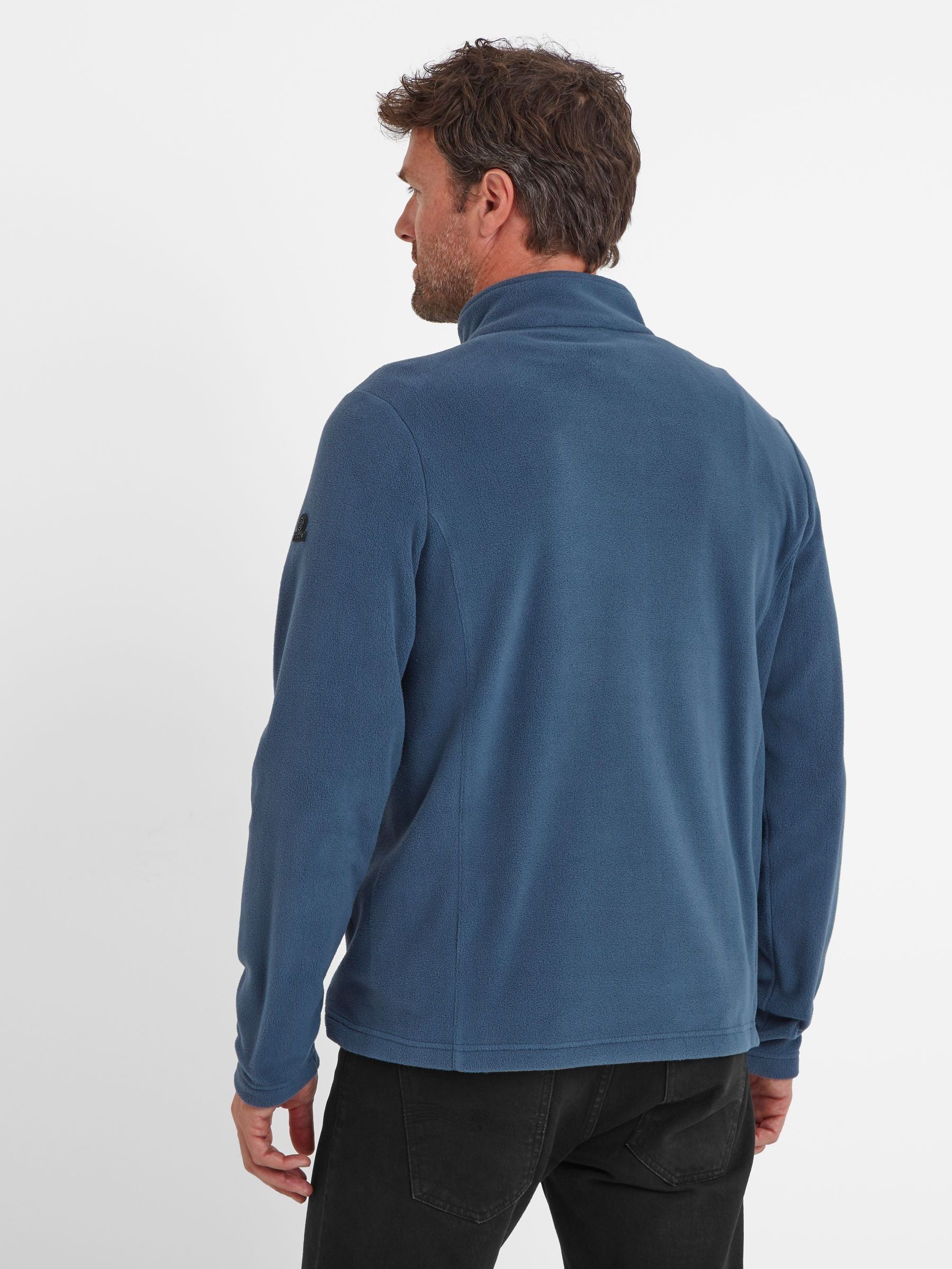 Lichtblauw - Tog 24 Revive fleece jack voor heren in zwart