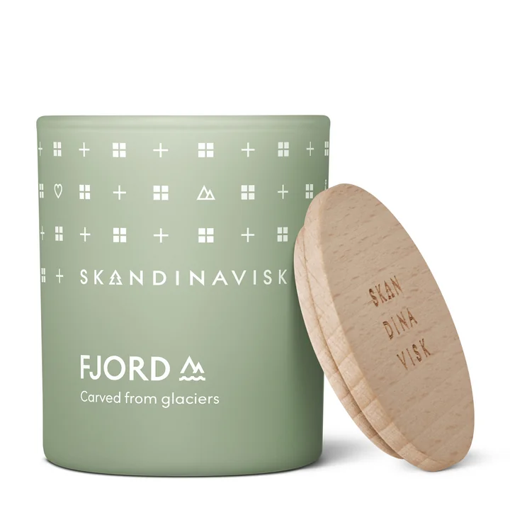 Skandinavisk - Duftkerze mit Deckel Ø 5,1 cm, Fjord