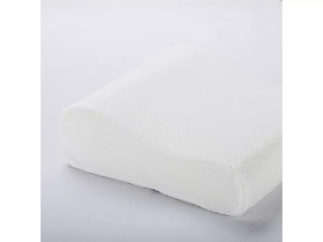 Oreiller de voyage viscoélastique ergonomique pour le soutien de la nuque