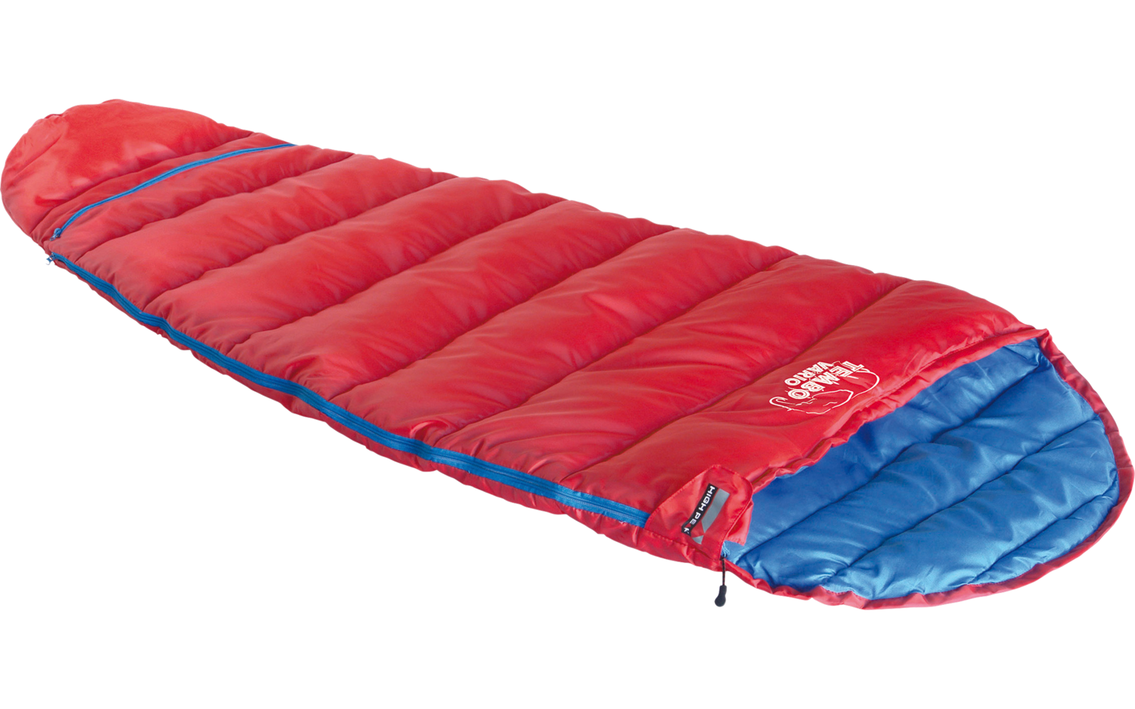 High Peak Vario Kinder Mumienschlafsack verlängerbar 135 - 165 cm grün/lime Impala