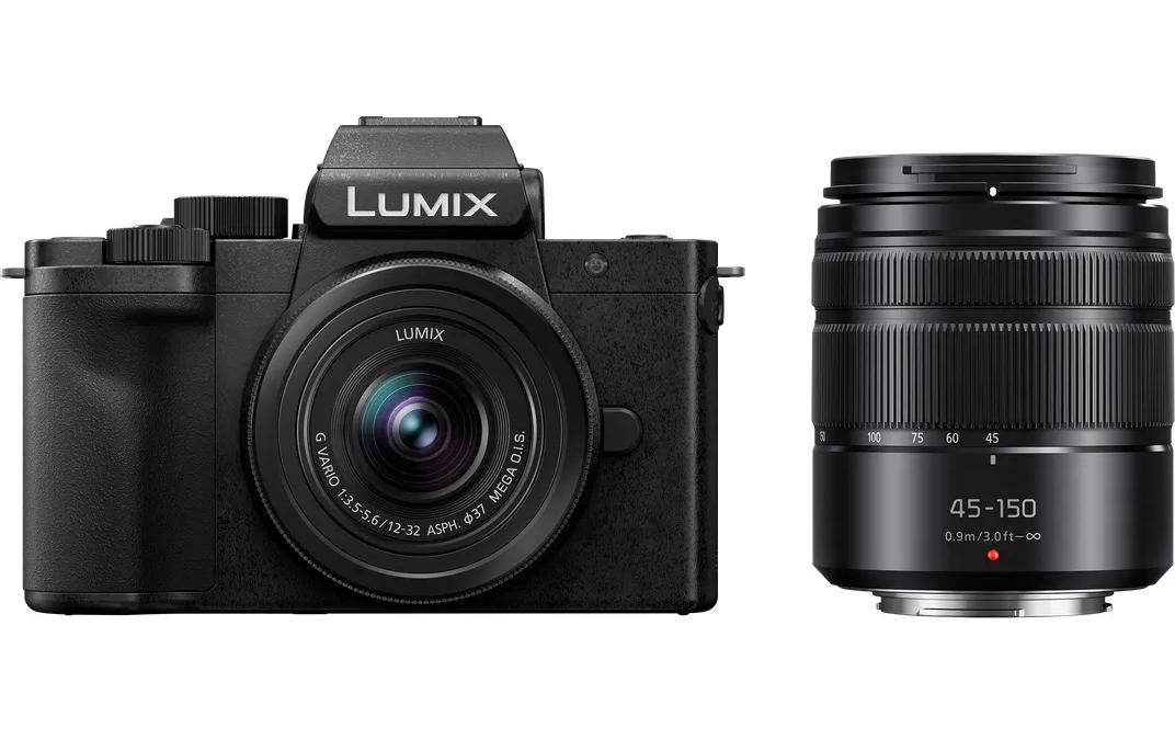 Fotokamera Lumix G100D 12-32mm / 45-150mm Kit<br>Für Content, der beeindruckt