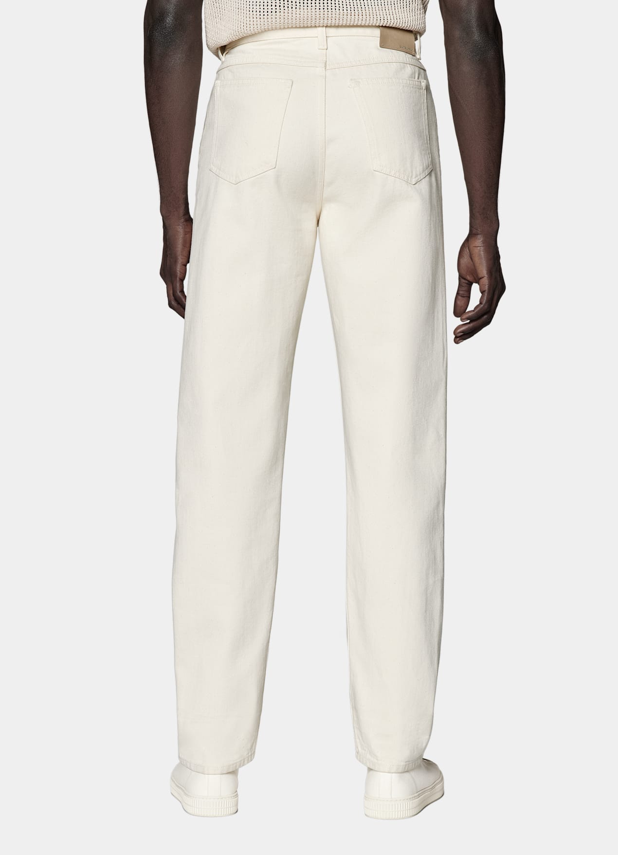 Jean Straight Leg blanc cassé