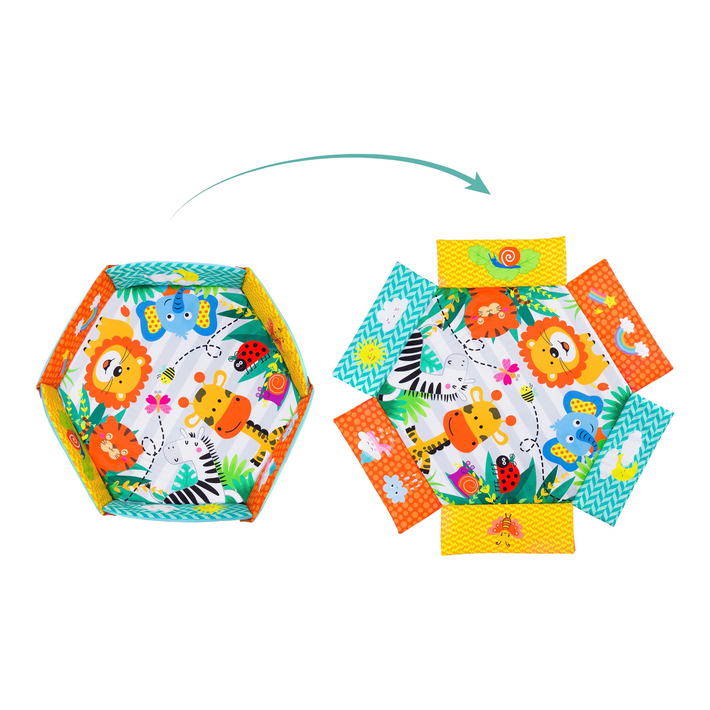 Fillikid Spielbogen mit Decke & Bällen